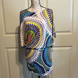 NWOT Lascana by Venus geometric print mini dress size 4/6